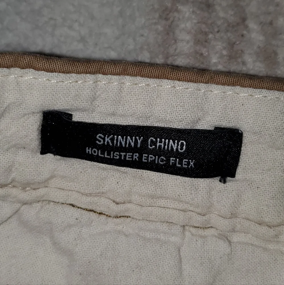 5 for $25 | Hollister Dark Tan Skinny Chino Pants